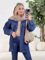 جین دو جیب پاکتی رستا کد8515 - تصویر 7