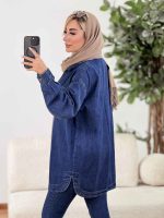 جین دو جیب پاکتی رستا کد8515 - تصویر 10