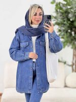 جین دو جیب پاکتی رستا کد8515 - تصویر 9