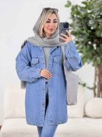 جین دو جیب پاکتی رستا کد8515 - تصویر 4