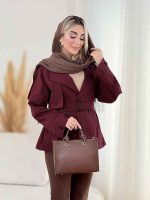 بارانی سر آستین پاگن سوگند کد 8523 - تصویر 7