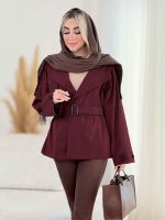 بارانی سر آستین پاگن سوگند کد 8523 - تصویر 10