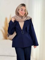 بارانی سر آستین پاگن سوگند کد 8523 - تصویر 13