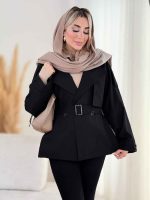 بارانی سر آستین پاگن سوگند کد 8523 - تصویر 11