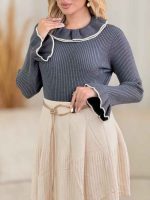 بافت سرآستین چین کد8464 - تصویر 6