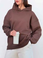هودی کلاه دار جلو جیب کد 8416 - تصویر 8