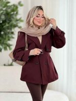 بارانی پشت سه دکمه کد 8497 - تصویر 10
