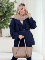 بارانی پشت سه دکمه کد 8497 - تصویر 12