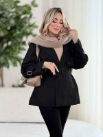 بارانی پشت سه دکمه کد 8497 - تصویر 8
