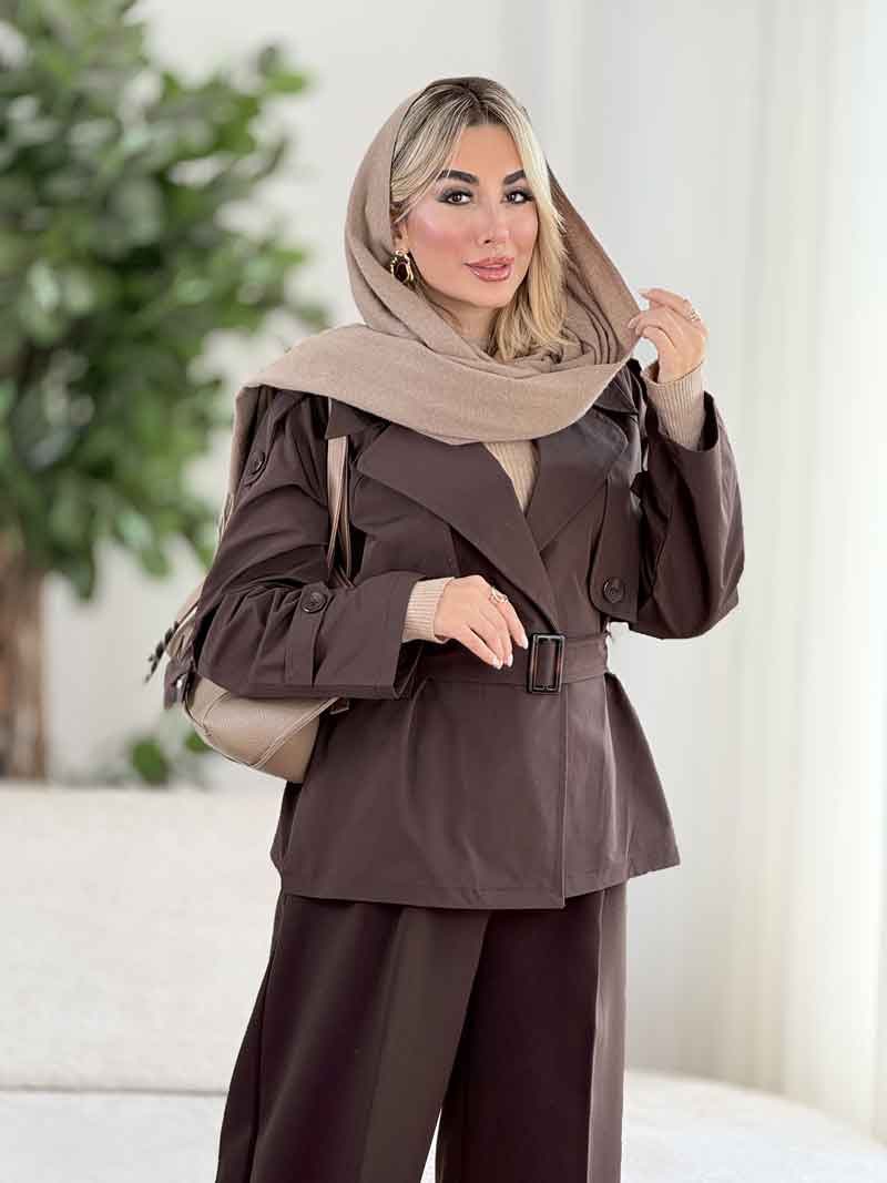 بارانی سرشانه پاگن نیلیا کد 8496