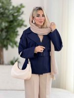 بارانی سرشانه پاگن نیلیا کد 8496 - تصویر 17