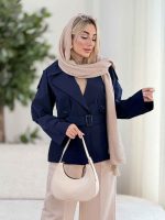 بارانی سرشانه پاگن نیلیا کد 8496 - تصویر 9