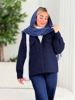کت طرح لوزی دو جیب کد 8489 - تصویر 15