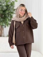کت طرح لوزی دو جیب کد 8489 - تصویر 3