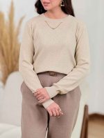 بافت یقه گرد کد 8420 - تصویر 8