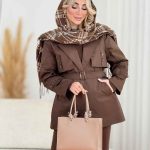 بارانی ژیله دو دکمه کد 8510