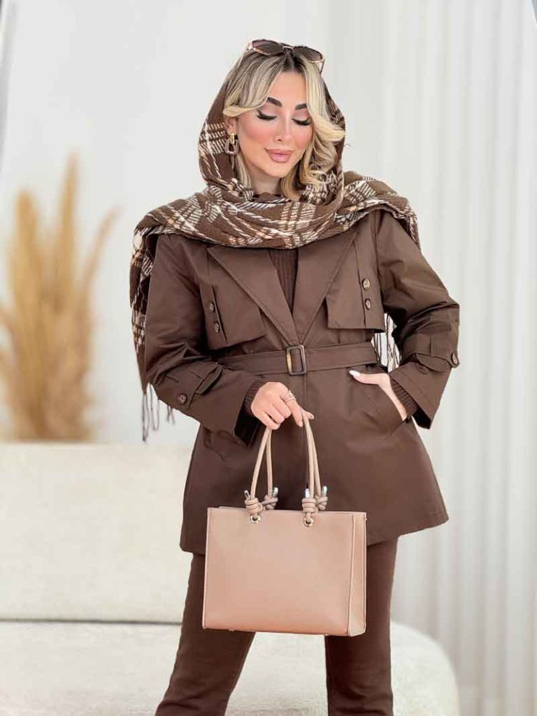 بارانی ژیله دو دکمه کد 8510