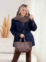 بارانی سرشانه پاگن آتریسا کد 8521 - تصویر 6