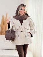 بارانی سرشانه پاگن آتریسا کد 8521 - تصویر 13