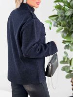 شکت جلو زیپ آستین سه دکمه کد 8530 - تصویر 4