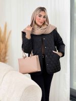 کاپشن لوزی دوزی مهتا کد 8563 - تصویر 3