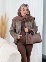 پالتو جلو باز نوشین کد 8592 - تصویر 12