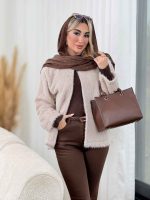 پالتو جلو باز نوشین کد 8592 - تصویر 9