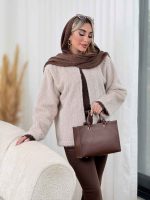 پالتو جلو باز نوشین کد 8592 - تصویر 13
