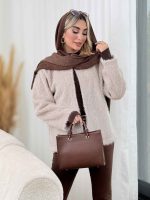 پالتو جلو باز نوشین کد 8592 - تصویر 3