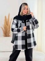 شکت چهارخونه دو جیب کد 8411 - تصویر 15