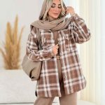 شکت چهارخونه دو جیب کد 8411