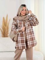 شکت چهارخونه دو جیب کد 8411