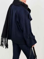 پالتو ژیله پاگن دار کد 8532 - تصویر 17