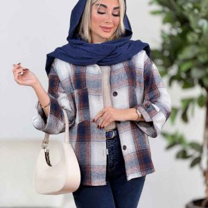 شکت چهارخونه سرآستین پاگن کد 8631