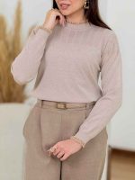 گپ یقه تور آلینا کد 8573 - تصویر 7