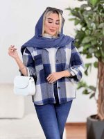 شکت چهارخونه سرآستین پاگن کد 8631 - تصویر 24