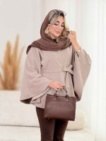شنل کمردار کد 8628 - تصویر 17