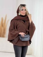 شنل کمردار کد 8628 - تصویر 13