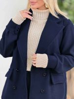 پالتو مچ دار جیب نما کد8585 - تصویر 8
