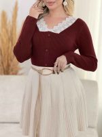 گپ یقه دانتل الهام کد 8512
