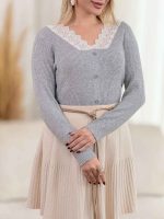 گپ یقه دانتل الهام کد 8512 - تصویر 3