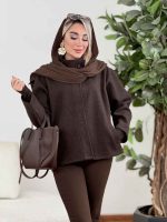 پالتو دو جیب سحر کد 8639 - تصویر 2