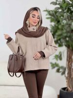 پالتو دو جیب سحر کد 8639 - تصویر 12