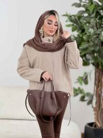 پالتو دو جیب سحر کد 8639 - تصویر 3