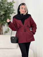 بارانی ژیله دار آیسان کد 8640 - تصویر 7