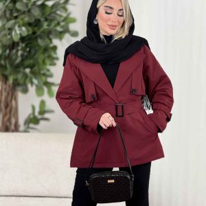 بارانی ژیله دار آیسان کد 8640
