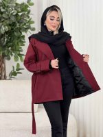 بارانی ژیله دار آیسان کد 8640 - تصویر 12
