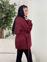بارانی ژیله دار آیسان کد 8640 - تصویر 10