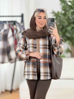 شکت چهارخونه ماهک کد 8633 - تصویر 5