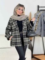 پالتو چهارخونه آرمیلا کد 8684 - تصویر 10